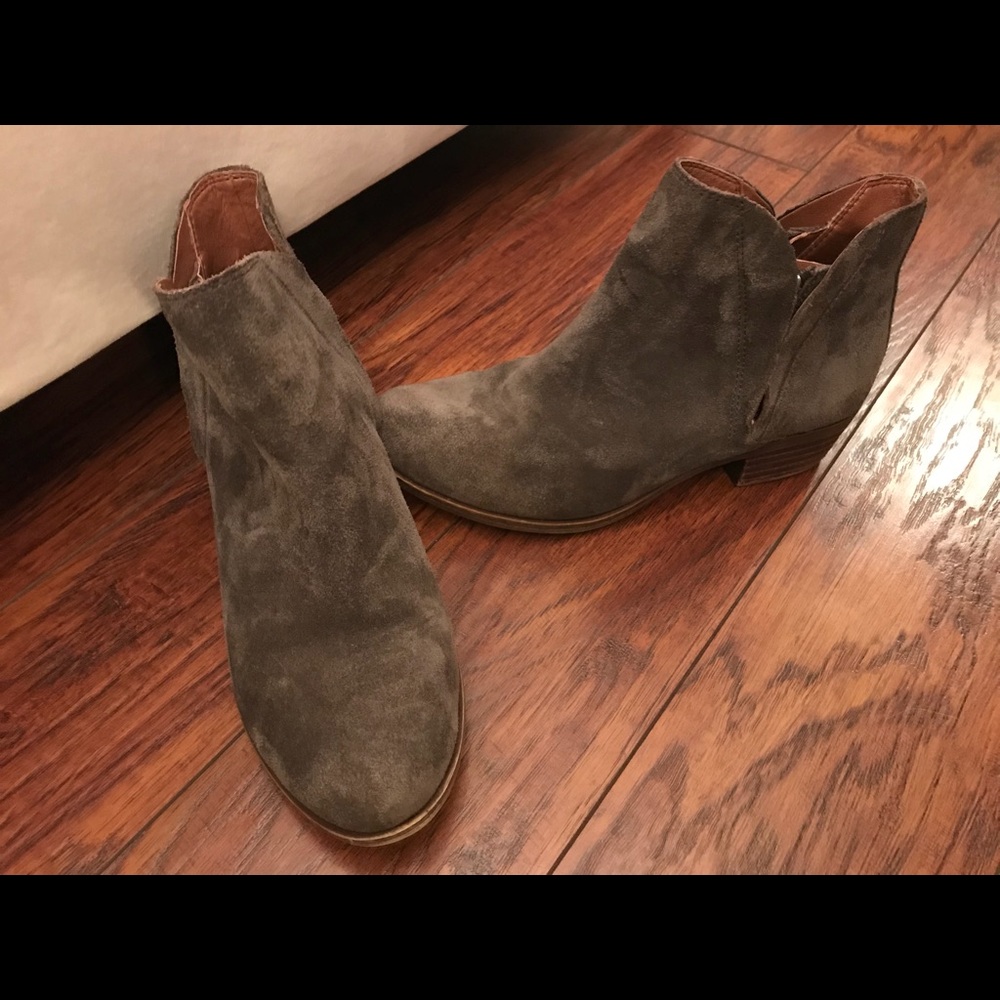 Lucky Brand Suede Basel Bootie